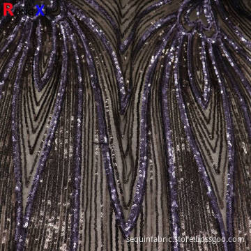 3mm Professionelles Ombre Paillettenkleid